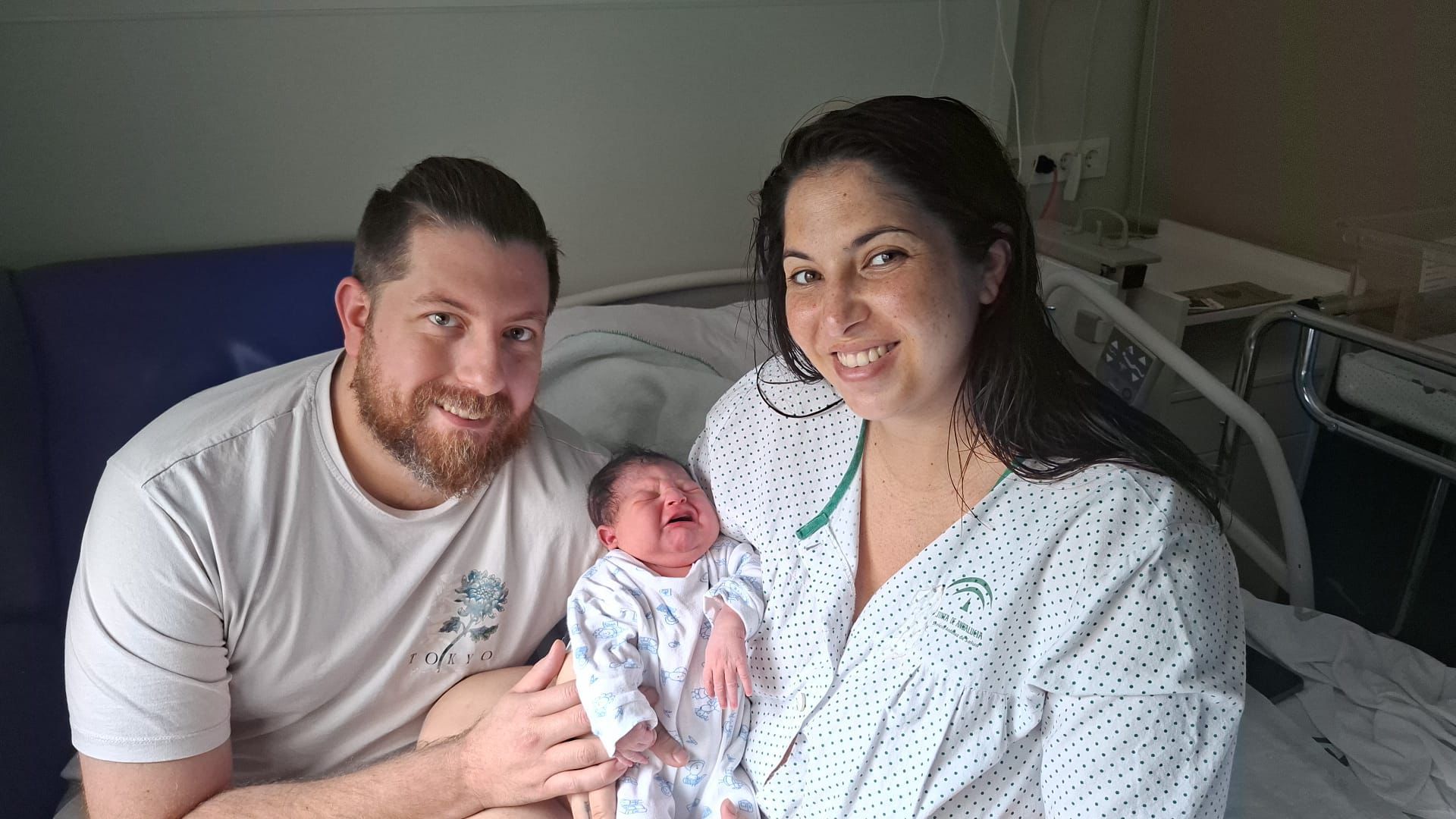 Dafne, la primera bebé nacida en el Hospital de Jerez en 2026. Dafne, la primera bebé nacida en el Hospital de Jerez en 2026.