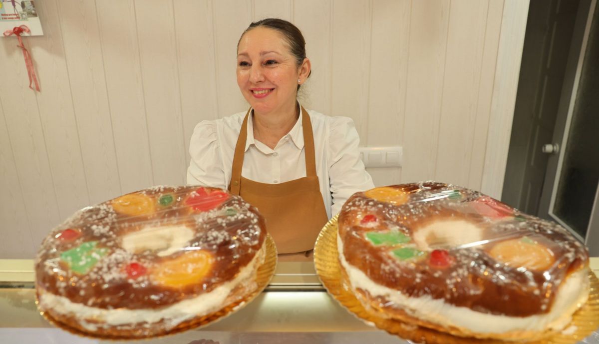 Roscon de reyes , Pasteleria jesus y rosa de oro 5