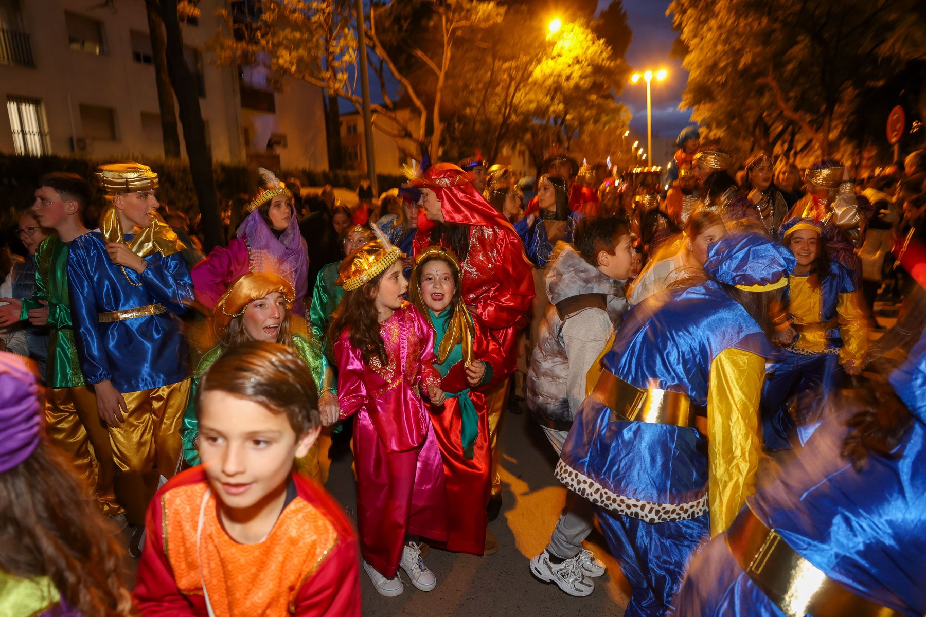 La cabalgata del Heraldo Real de San Benito, en imágenes