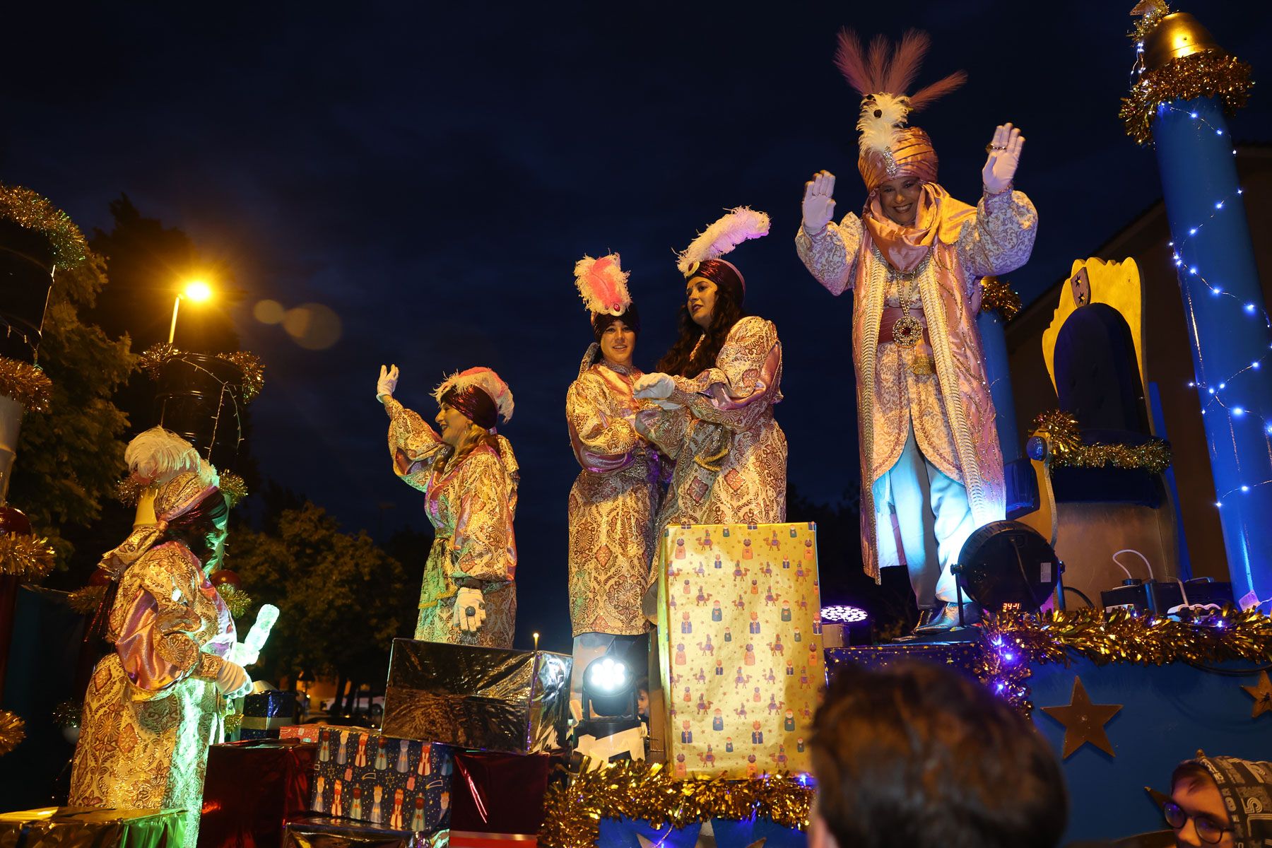 La cabalgata del Heraldo Real de San Benito, en imágenes