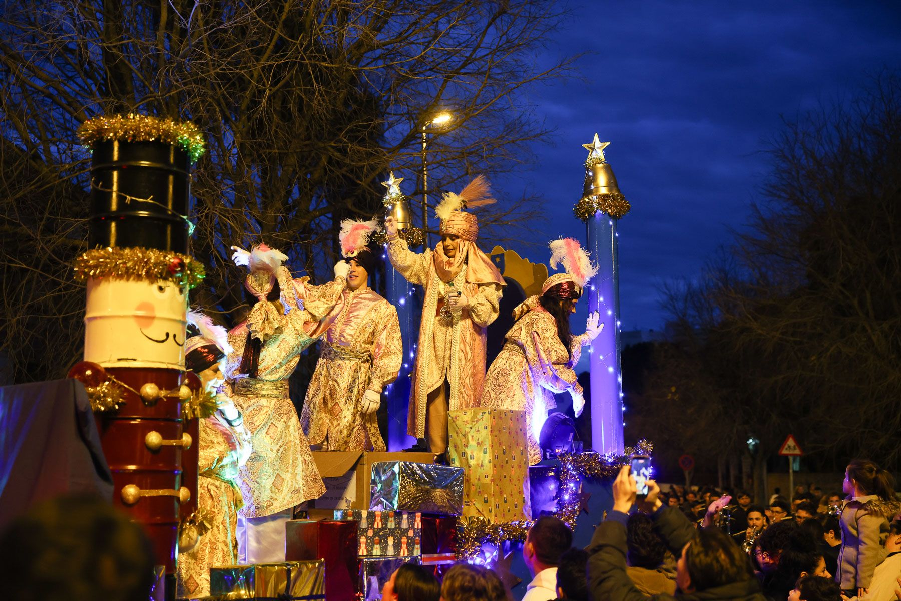 La cabalgata del Heraldo Real de San Benito, en imágenes