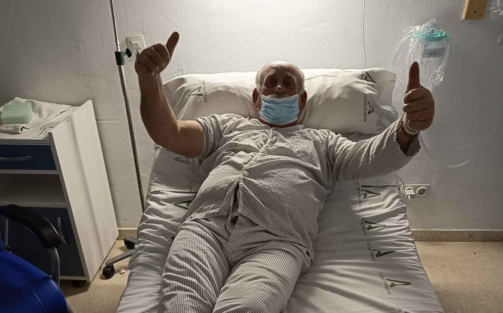 Juan, conocido como el 'tío de la trompeta', no podrá cumplir con su tradición este próximo 6 de enero.