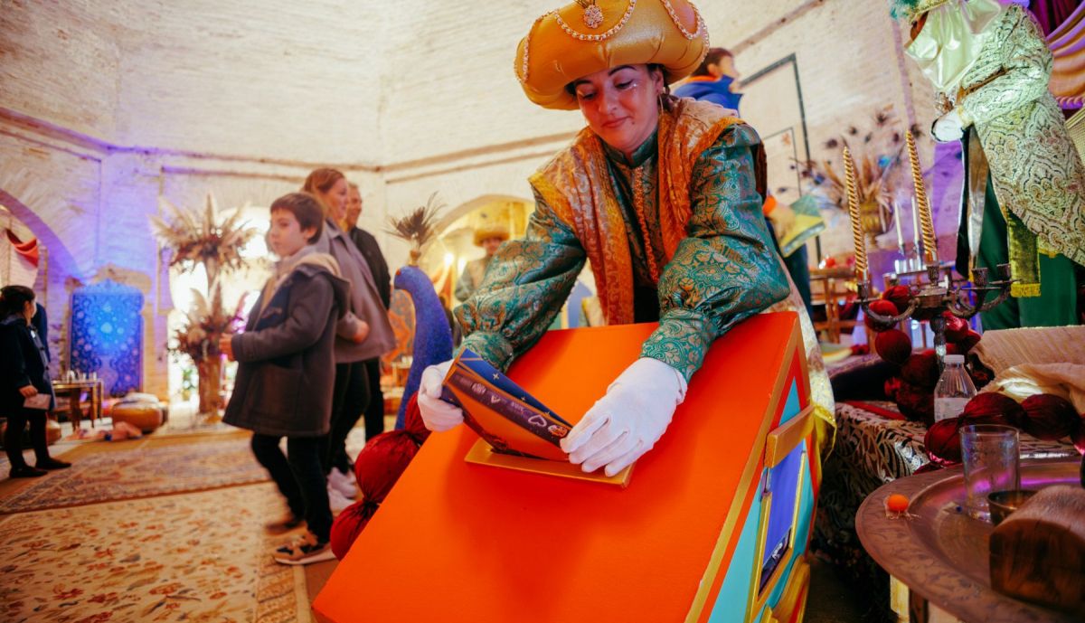 Entrega de cartas en el Alcázar de Jerez.