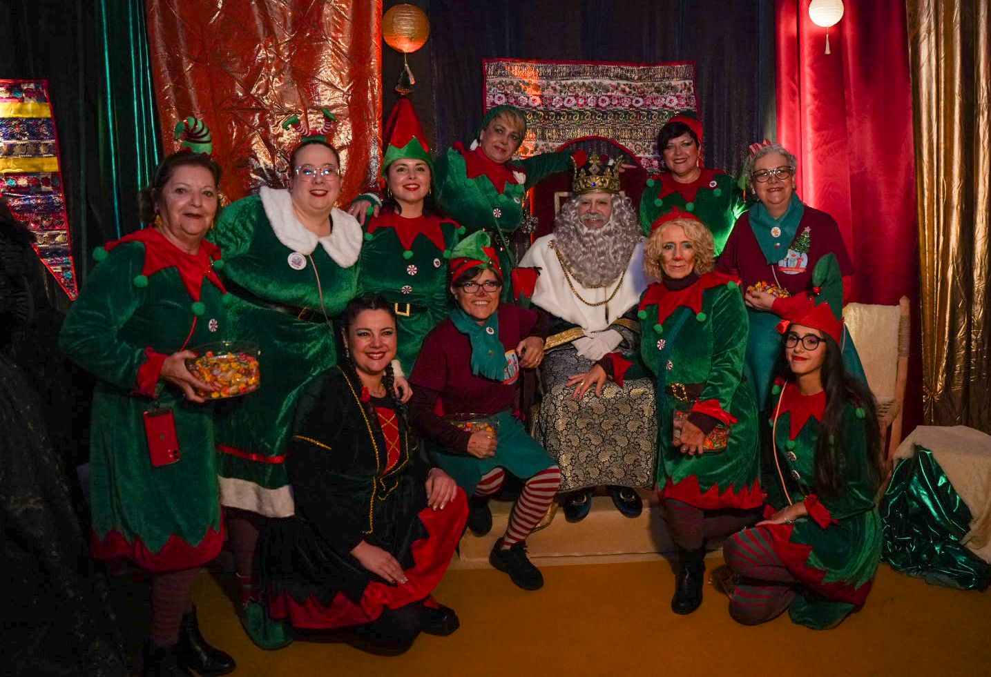 Melchor, en la visita de este domingo al Palacio de Congresos.