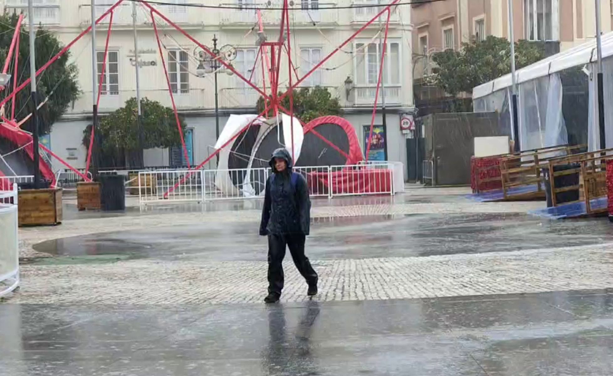 La borrasca 'Francis' afecta a Cádiz. La borrasca 'Francis' afecta a Cádiz.
