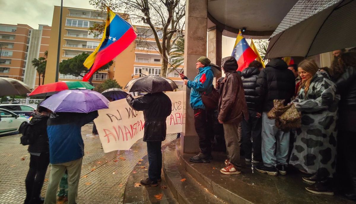 manifestación Venezuela Cadiz