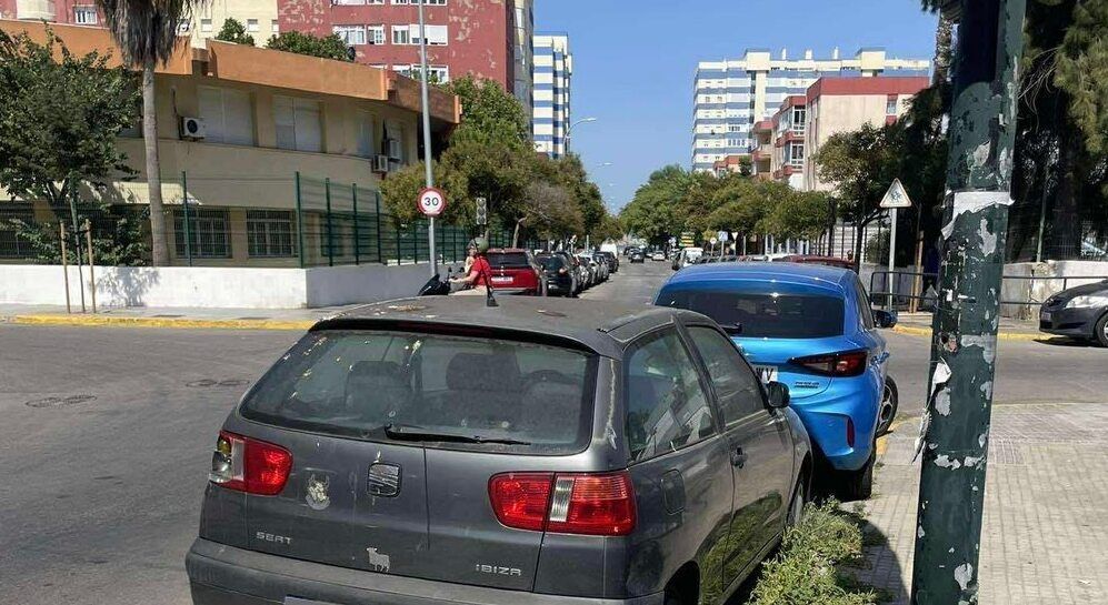 Imagen de la Avenida de Portugal de Cádiz.