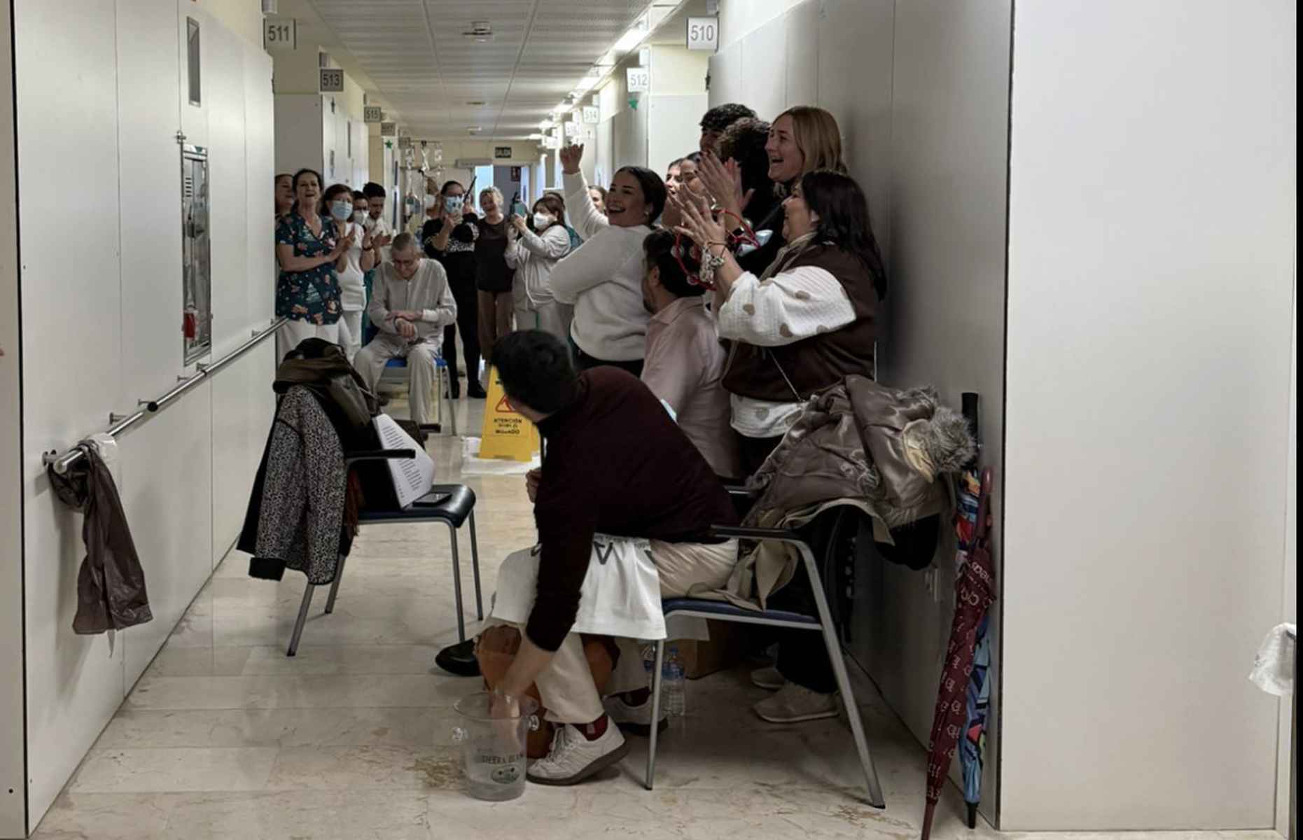 El coro de la Hermandad de la Clemencia, en el Hospital de Jerez.
