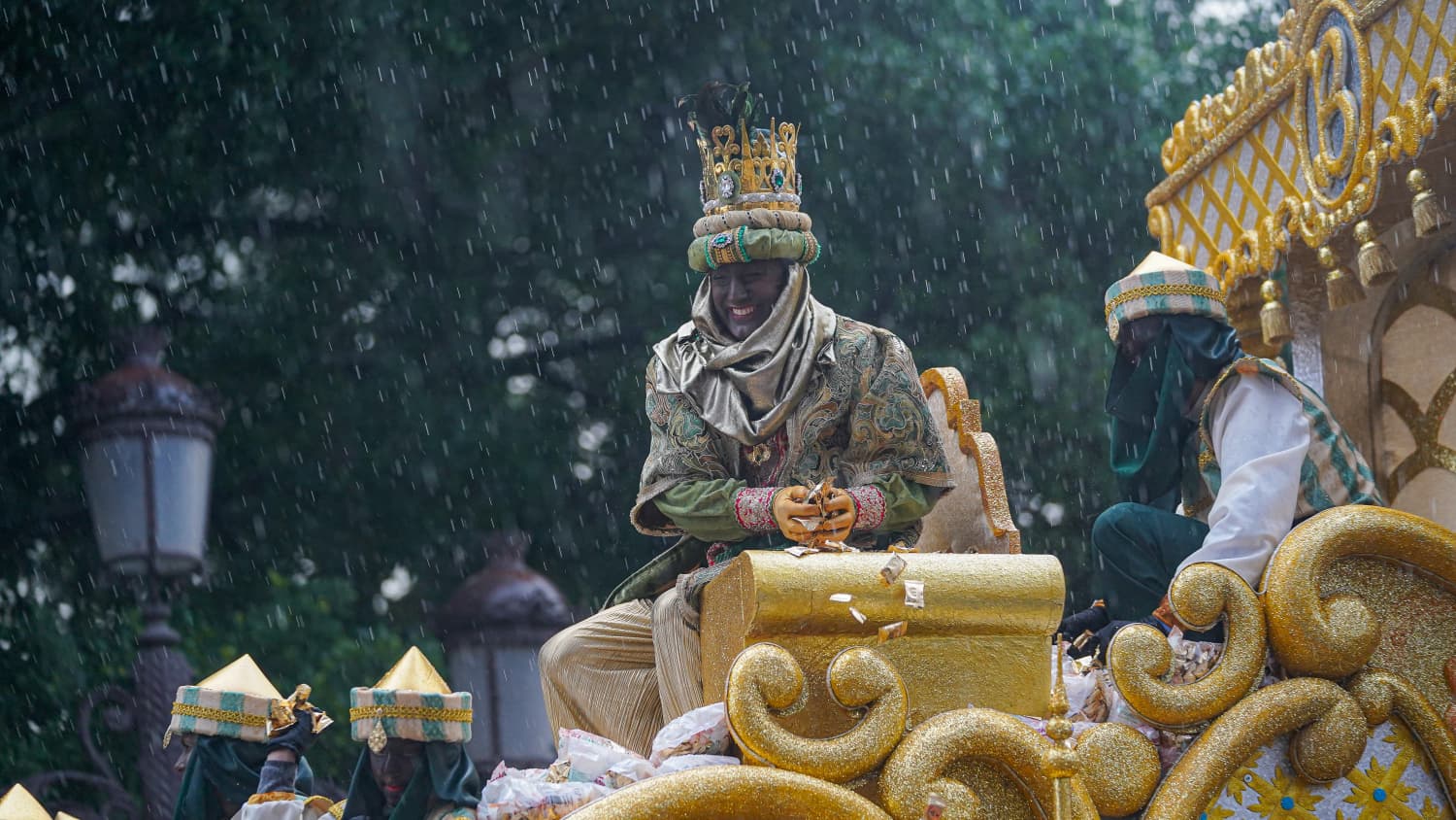 Todas las miradas se han centrado en el Rey Baltasar.