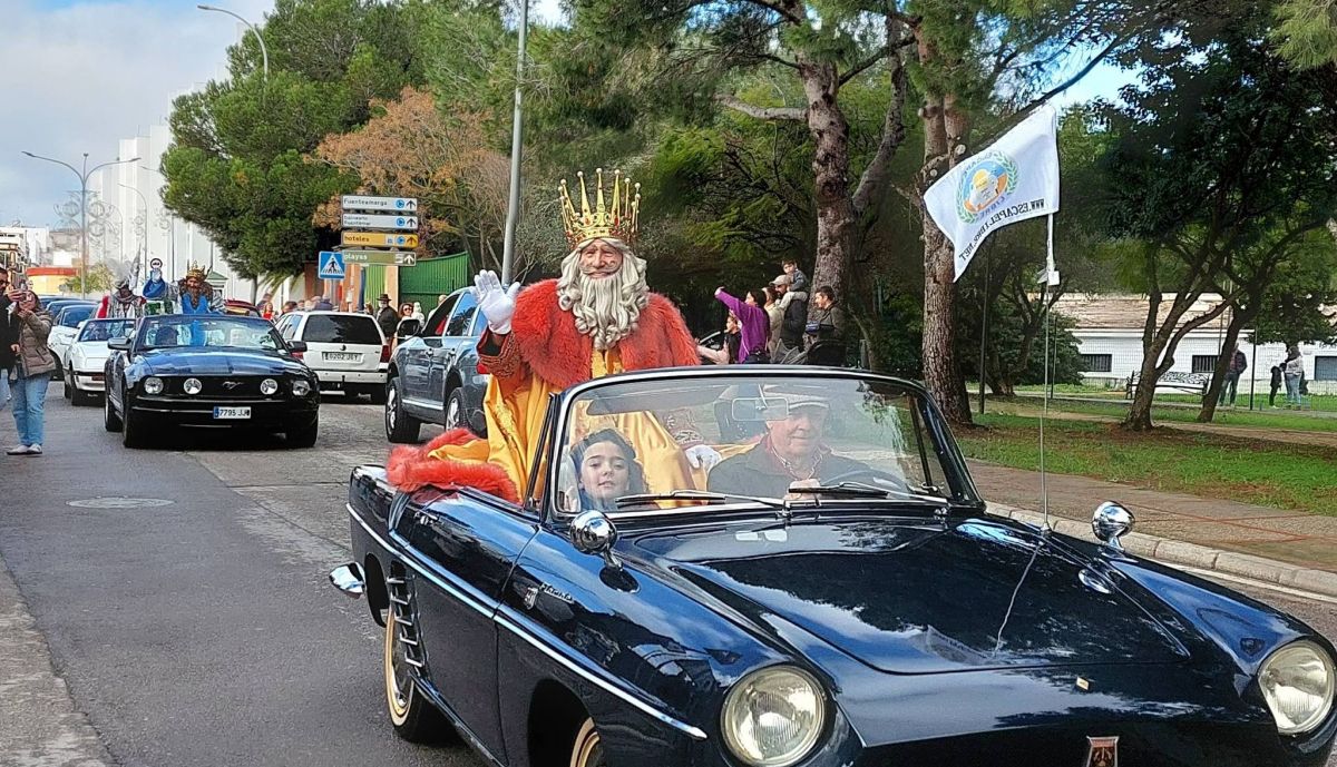 Melchor recorre Chiclana.