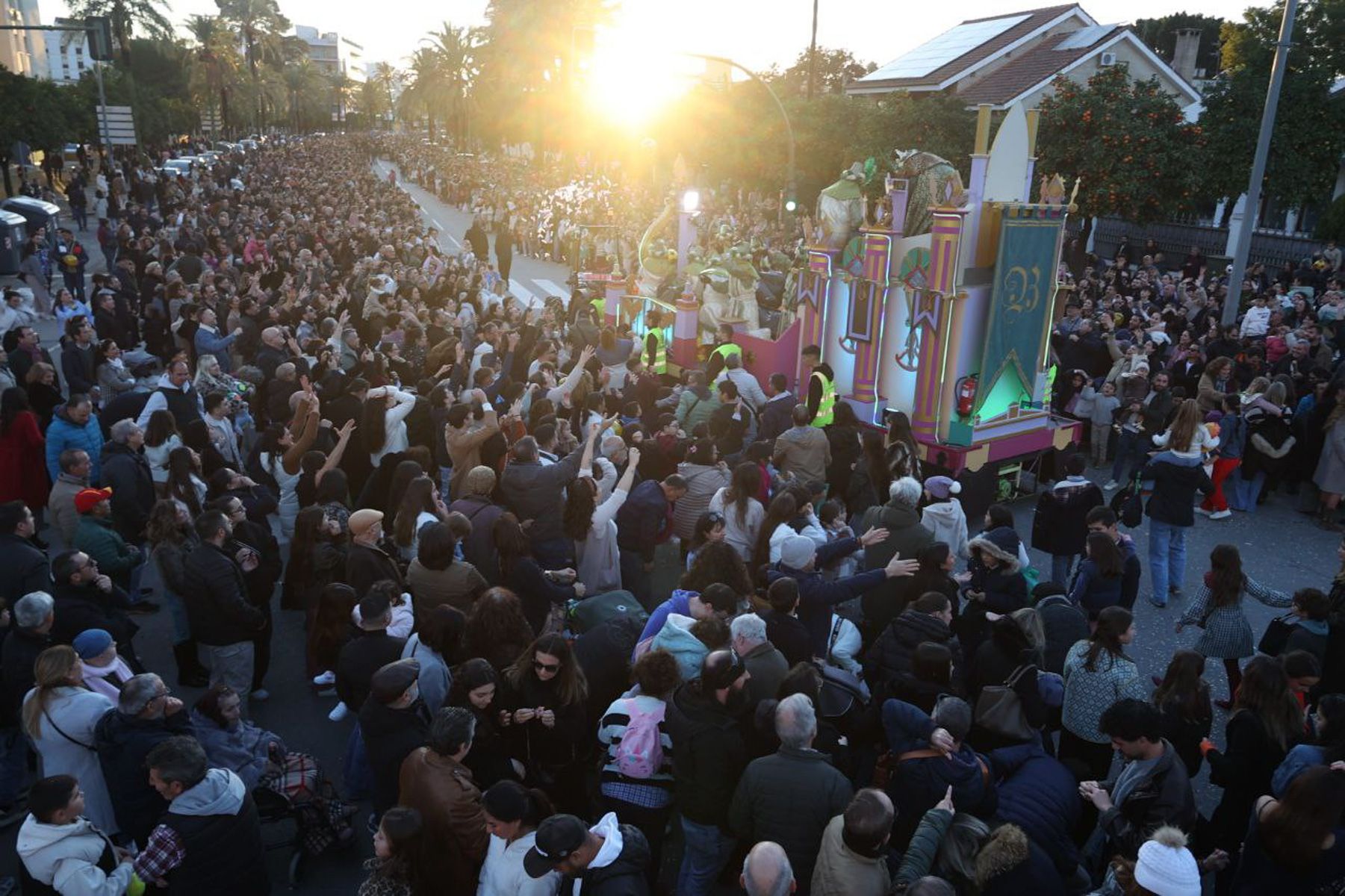 La Cabalgata de Reyes Magos de Jerez 2026, en imágenes