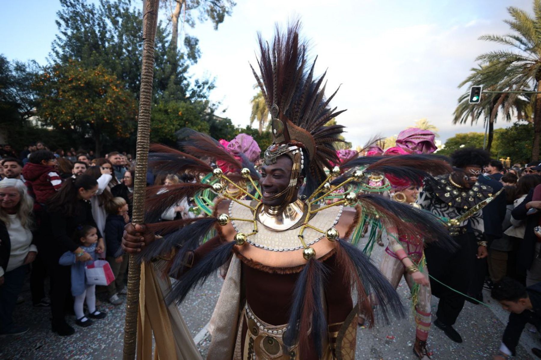 La Cabalgata de Reyes Magos de Jerez 2026, en imágenes