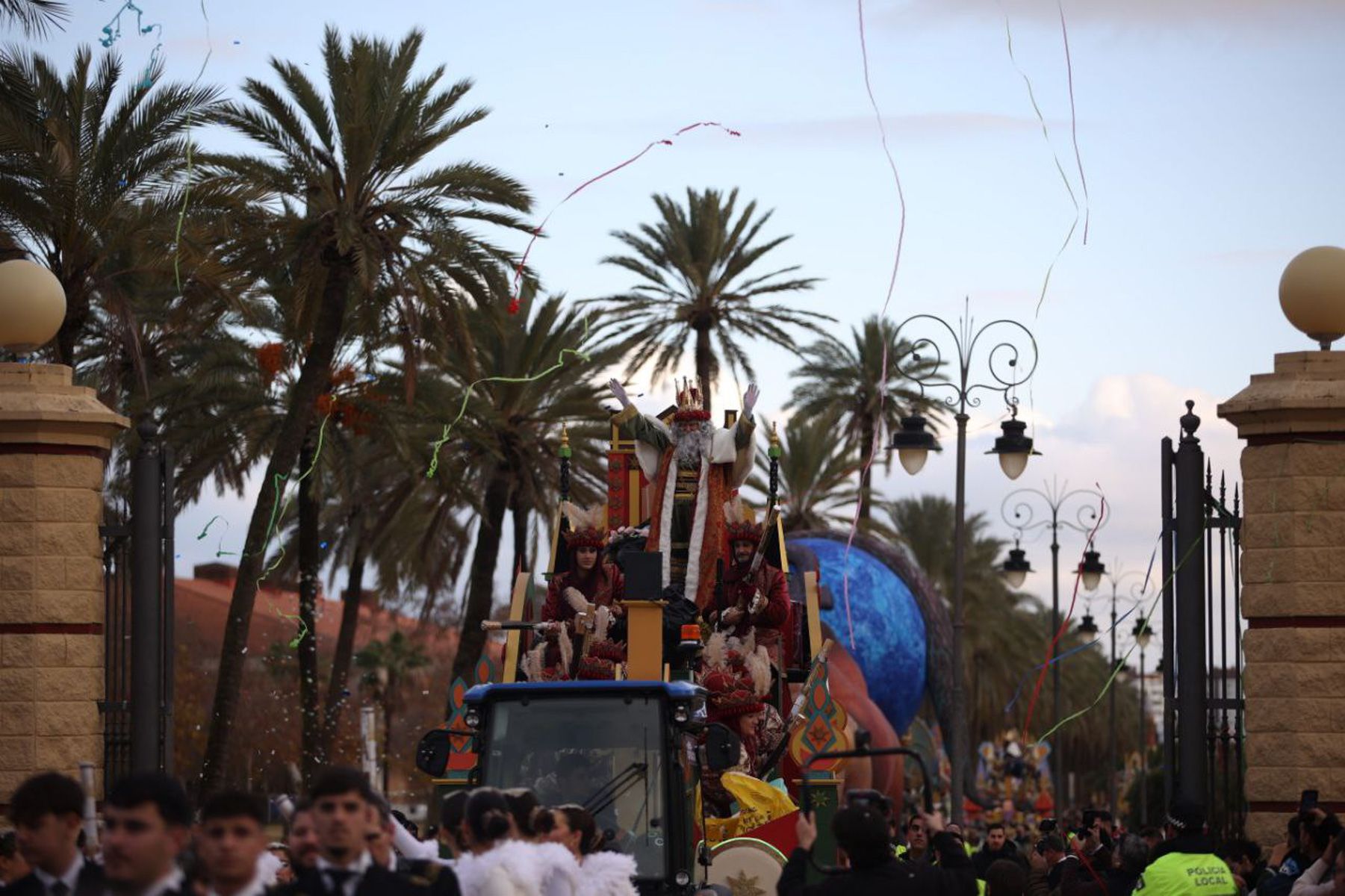 La Cabalgata a la salida del González Hontoria, donde se ubica el tramo sin ruido.
