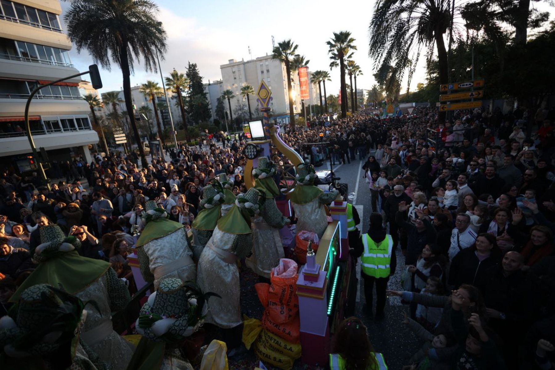 La Cabalgata de Reyes Magos de Jerez 2026, en imágenes