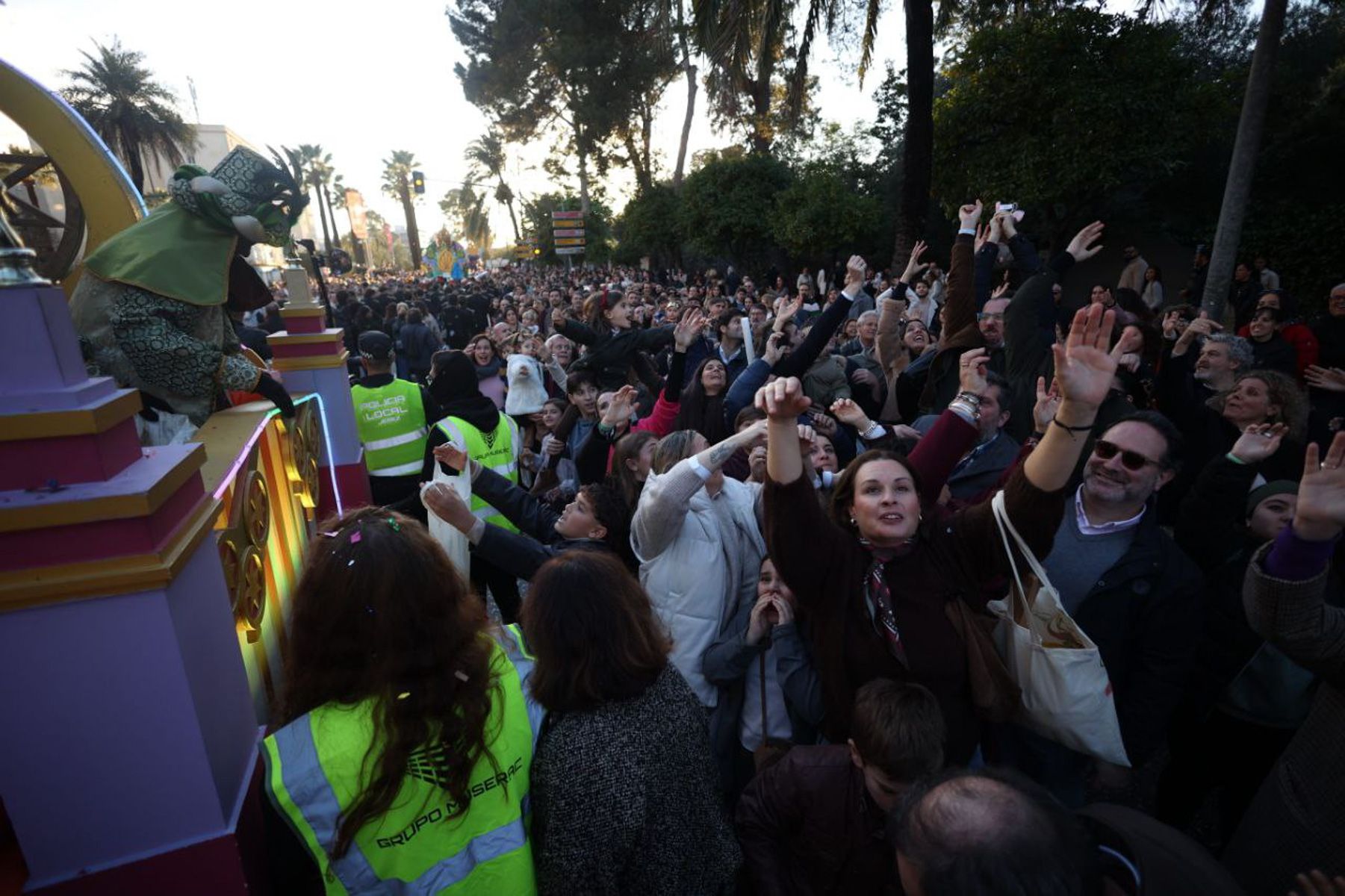 La Cabalgata de Reyes Magos de Jerez 2026, en imágenes