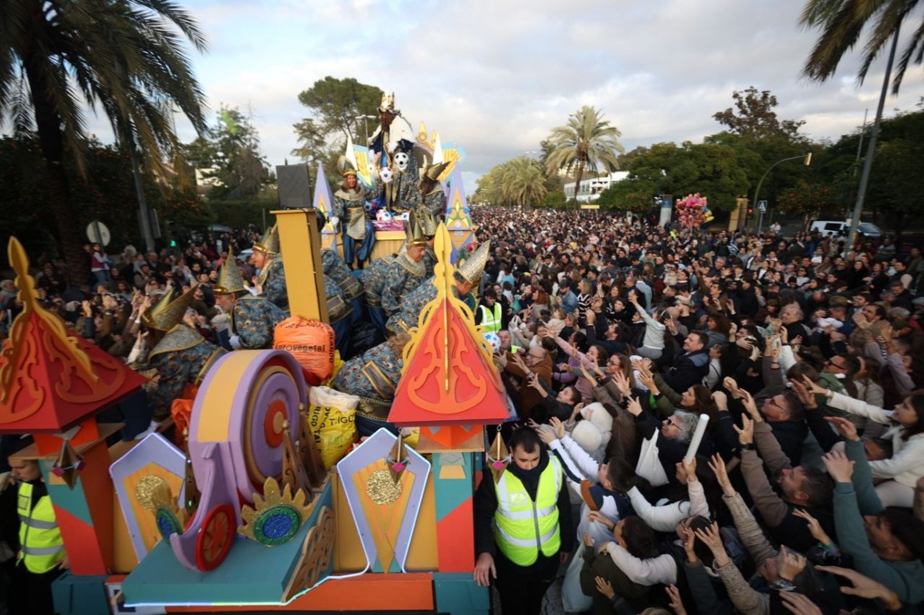 La Cabalgata de Reyes Magos de Jerez 2026, en imágenes