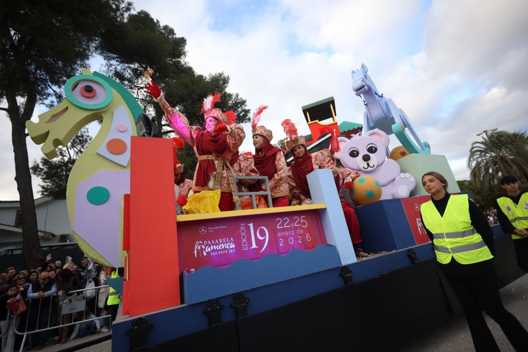 La Cabalgata de Reyes Magos de Jerez 2026, en imágenes