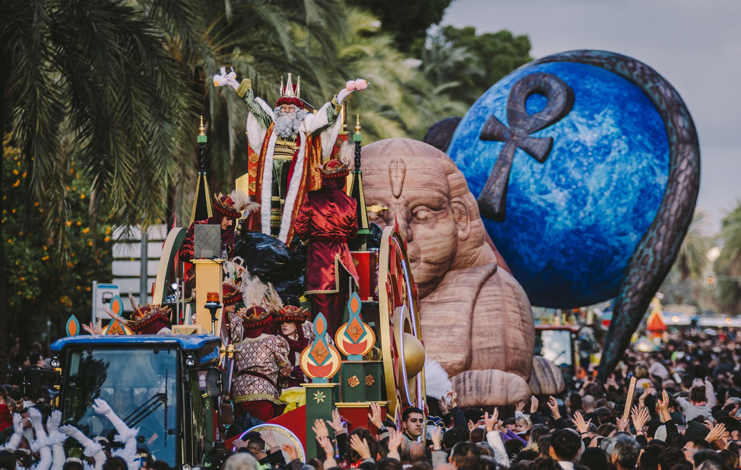 La Cabalgata de Reyes Magos de Jerez 2026, en imágenes