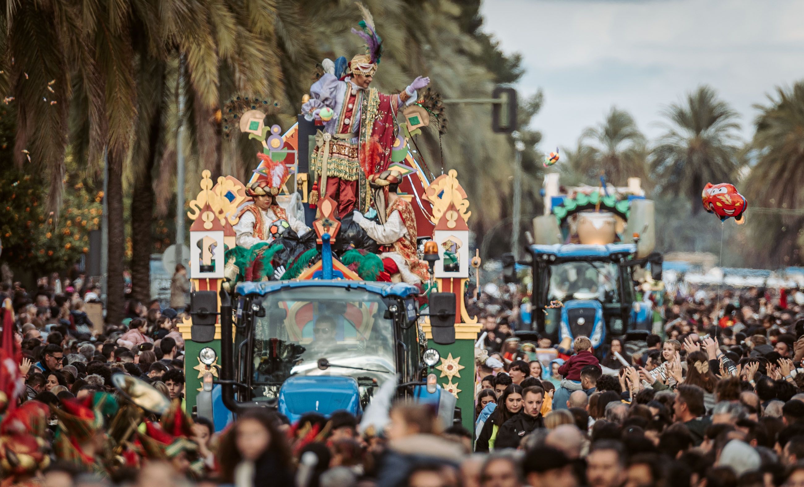 La Cabalgata de Reyes Magos de Jerez 2026, en imágenes