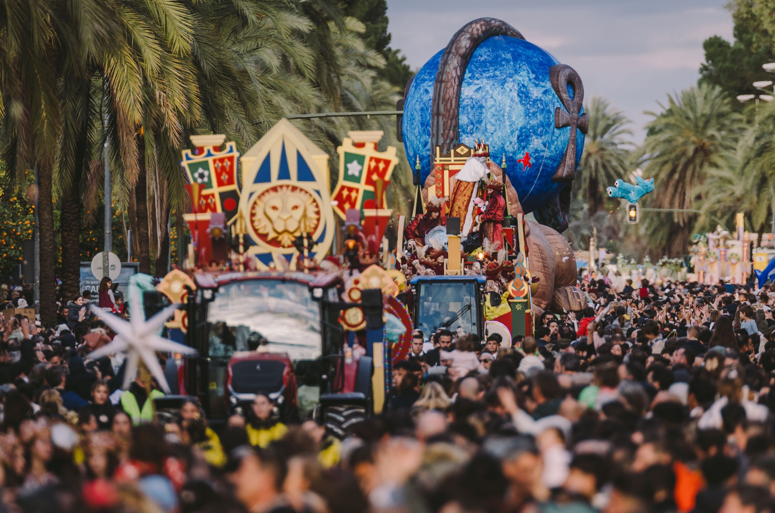 La Cabalgata de Reyes Magos de Jerez 2026, en imágenes