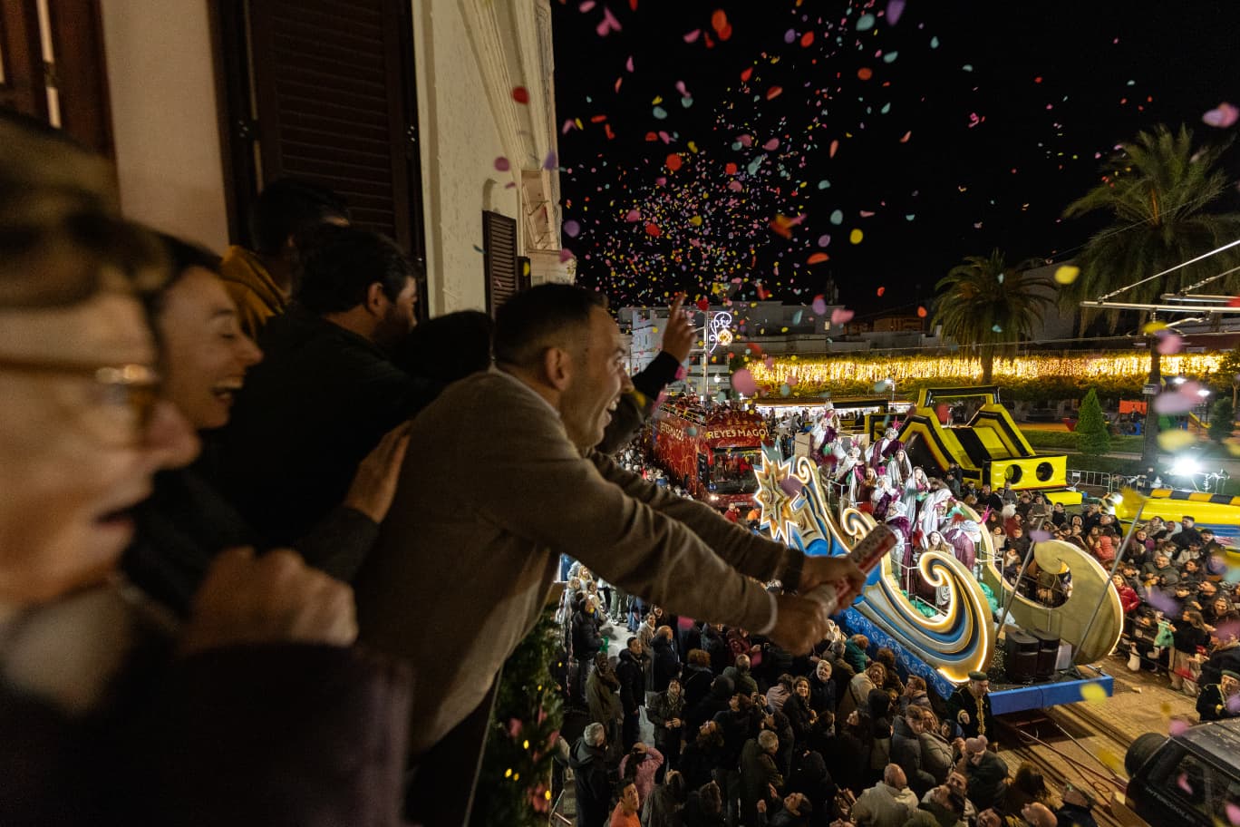 La Cabalgata de Reyes Magos de San Fernando, en imágenes.