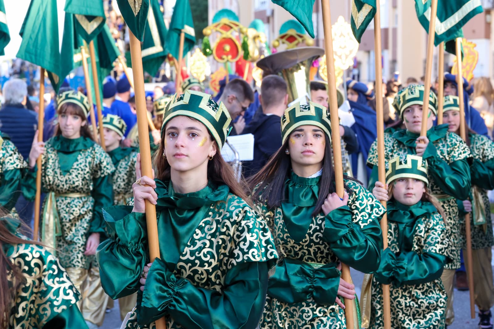 La Cabalgata de Reyes Magos de San Fernando, en imágenes.