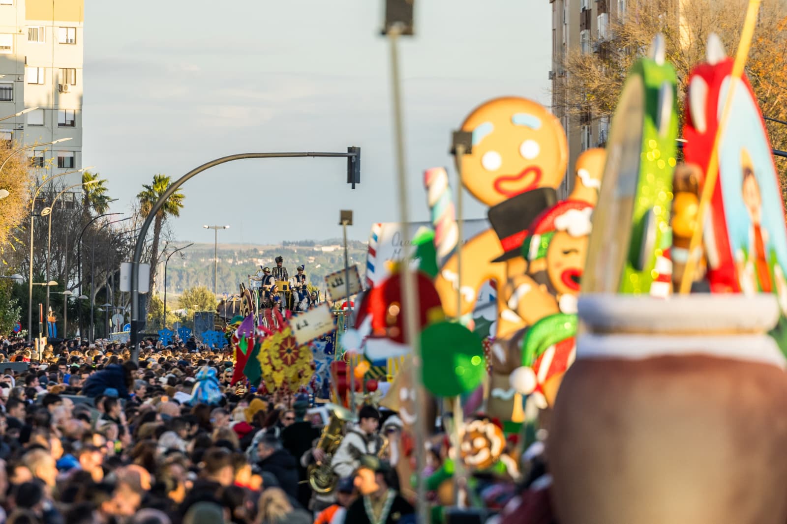 La Cabalgata de Reyes Magos de San Fernando, en imágenes.