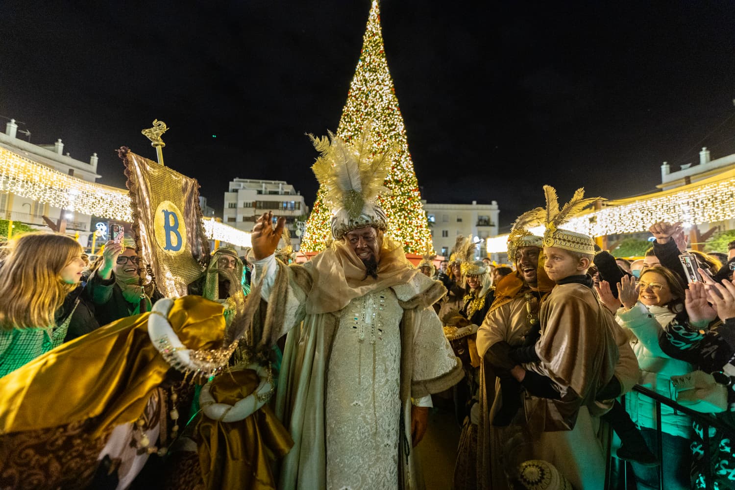 La Cabalgata de Reyes Magos de San Fernando, en imágenes.