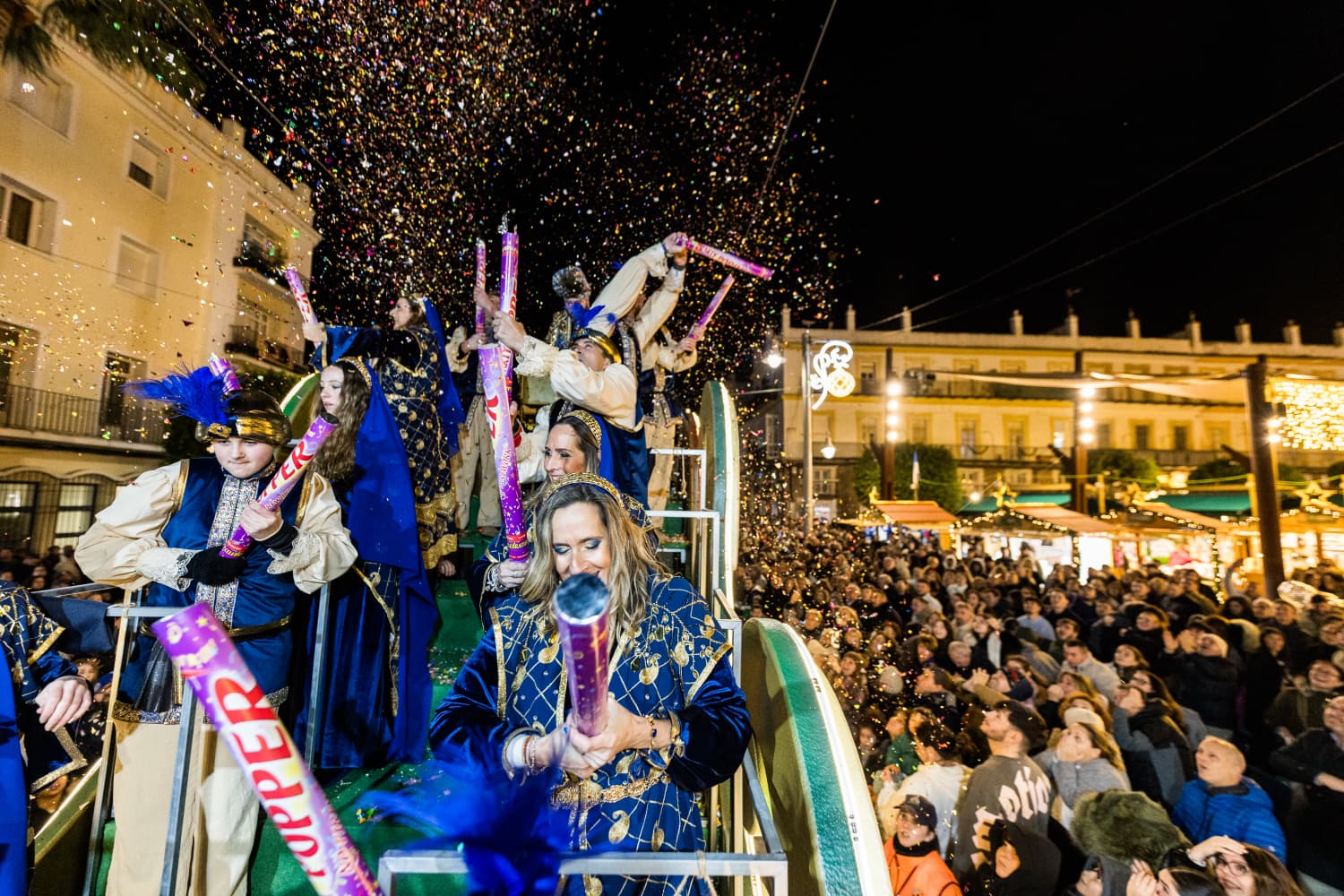 La Cabalgata de Reyes Magos de San Fernando, en imágenes.
