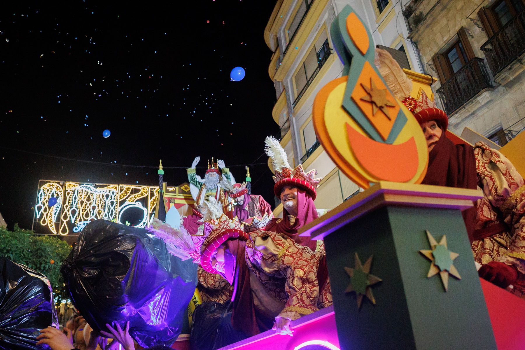 La Cabalgata de Reyes Magos de Jerez 2026, en imágenes