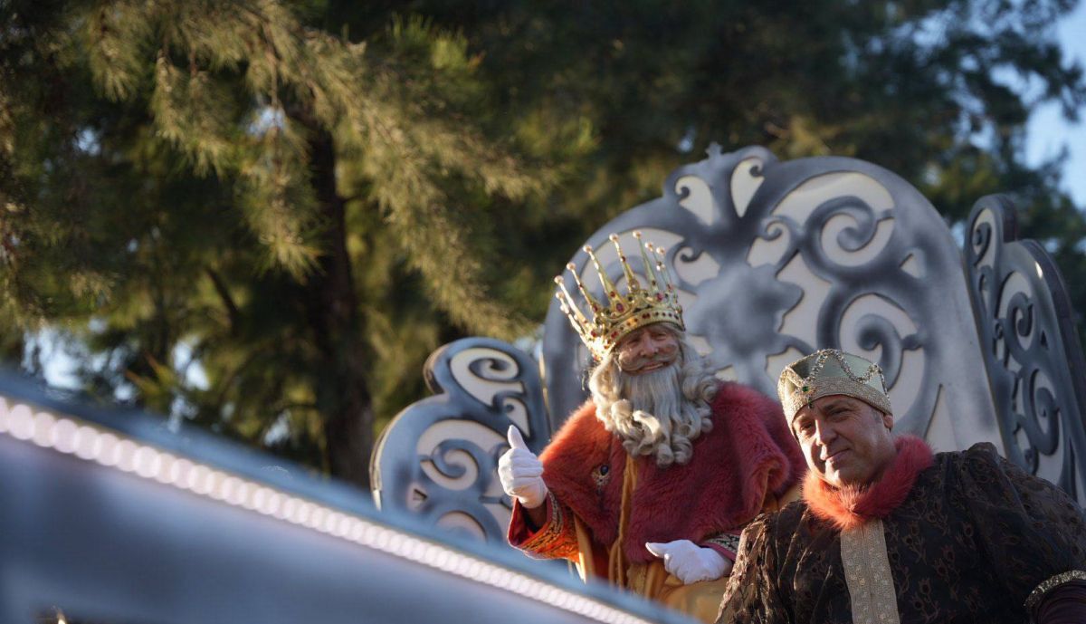 Cabalgata de Reyes Magos en Chiclana.