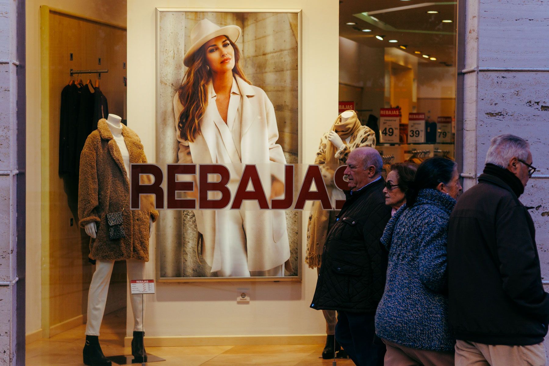Las rebajas este mes de enero.