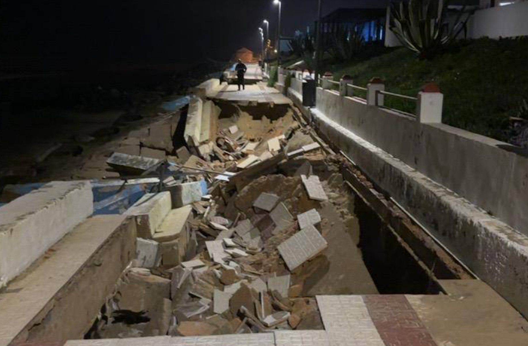 Paseo marítimo de Matalascañas en una imagen reciente. Paseo marítimo de Matalascañas en una imagen reciente.