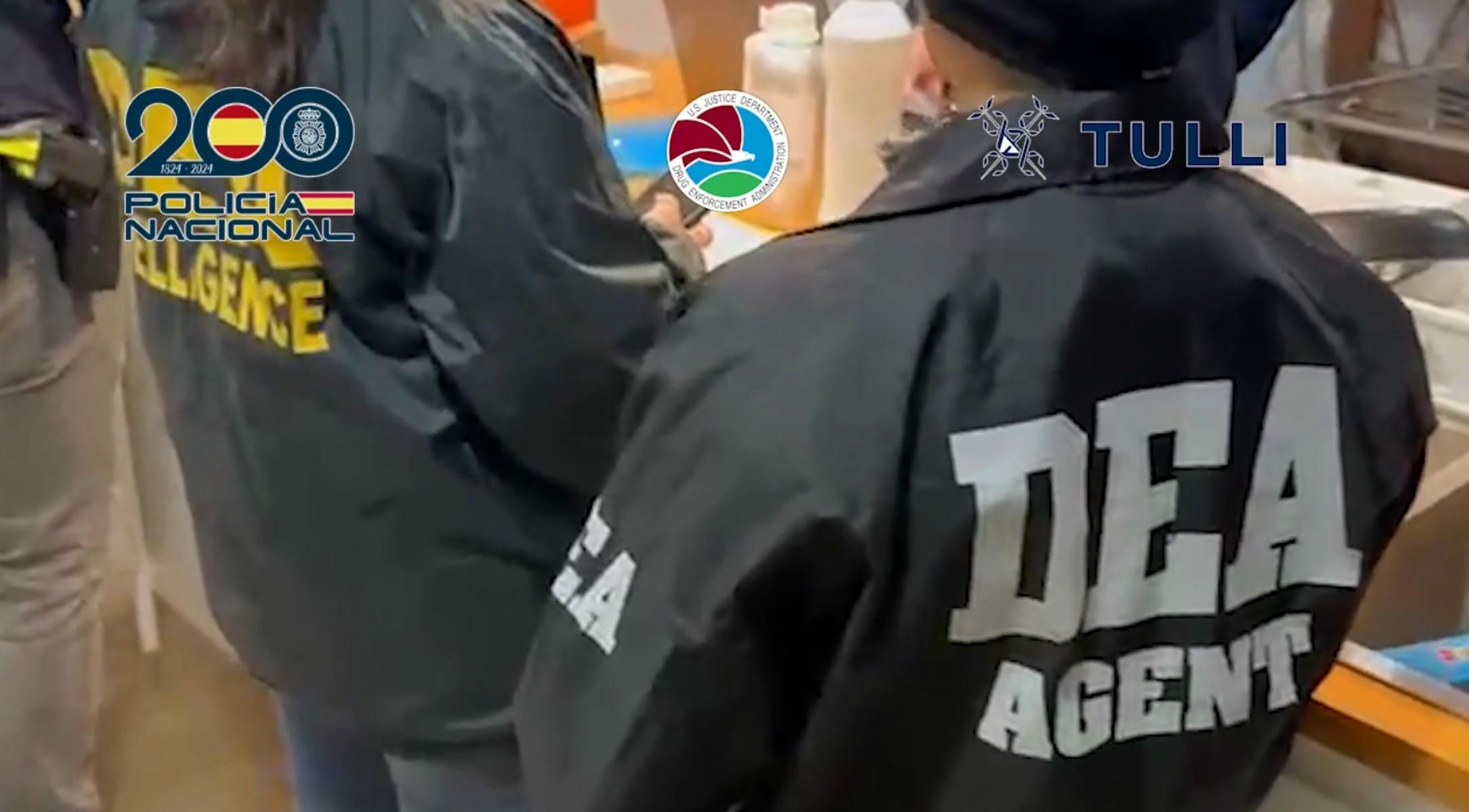 Un agente de la DEA, en España.