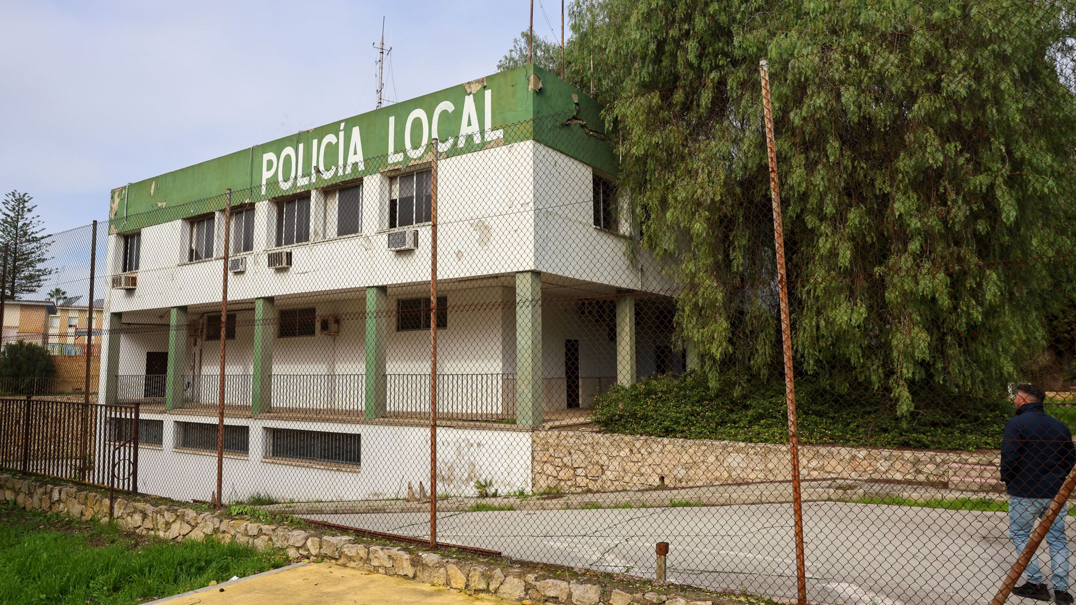 La antigua comisaría de Policía Local de Jerez, en el Almendral.