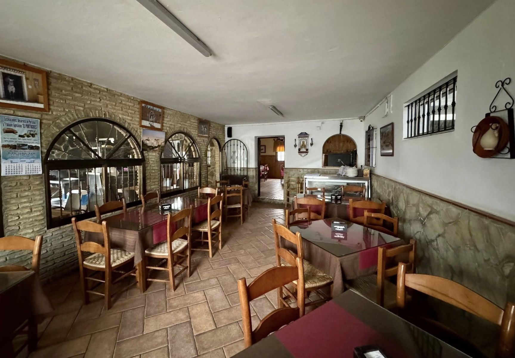 Interior de la venta Los 3 carriles de Vejer de la Frontera.