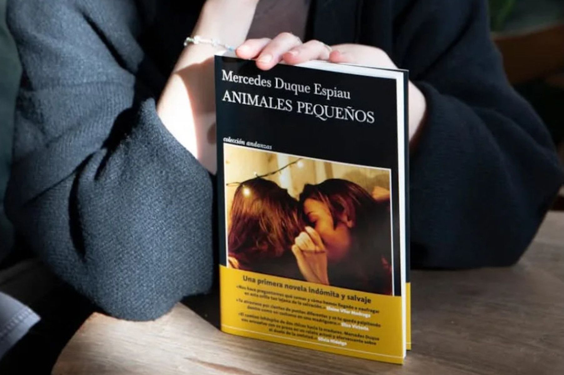 La primera novela de Mercedes Duque.