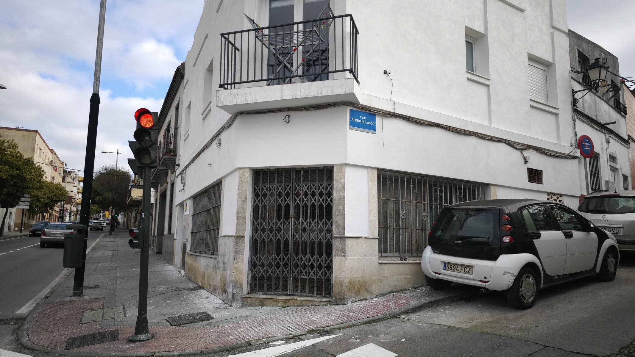 Aspecto actual del bar Antonio, que está siendo reformado en la Ronda Muleros.