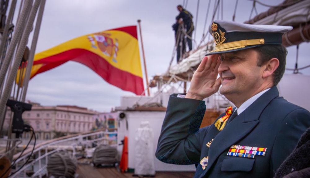 Asi se prepara el buque escuela Juan Sebastián de Elcano para su salida 98º desde Cádiz