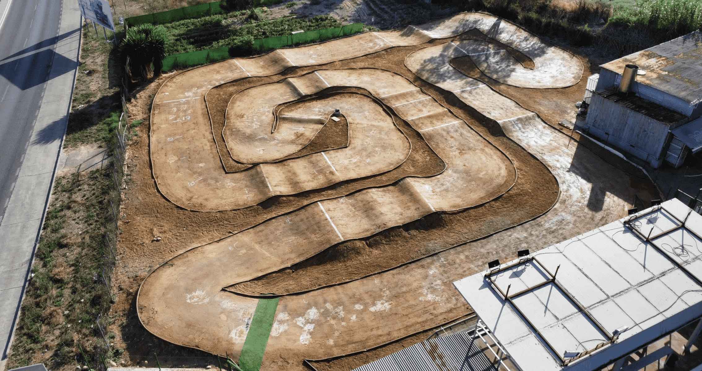 Una imagen del trazado situado en la avenida rey Juan Carlos I Una imagen del trazado situado en la avenida rey Juan Carlos I