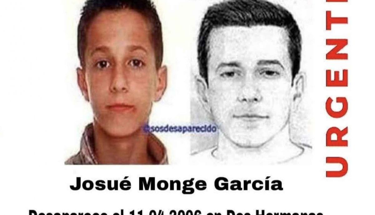 Cartel de búsqueda compartido por SOS Desaparecidos.