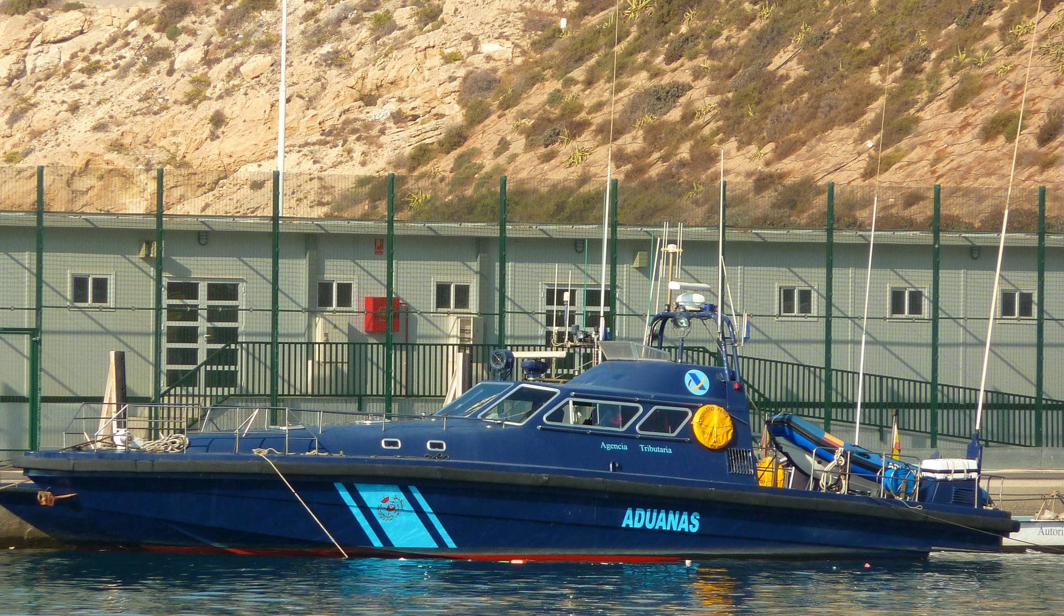 Una patrullera Fénix de Vigilancia Aduanera como la que actuó en Barbate.