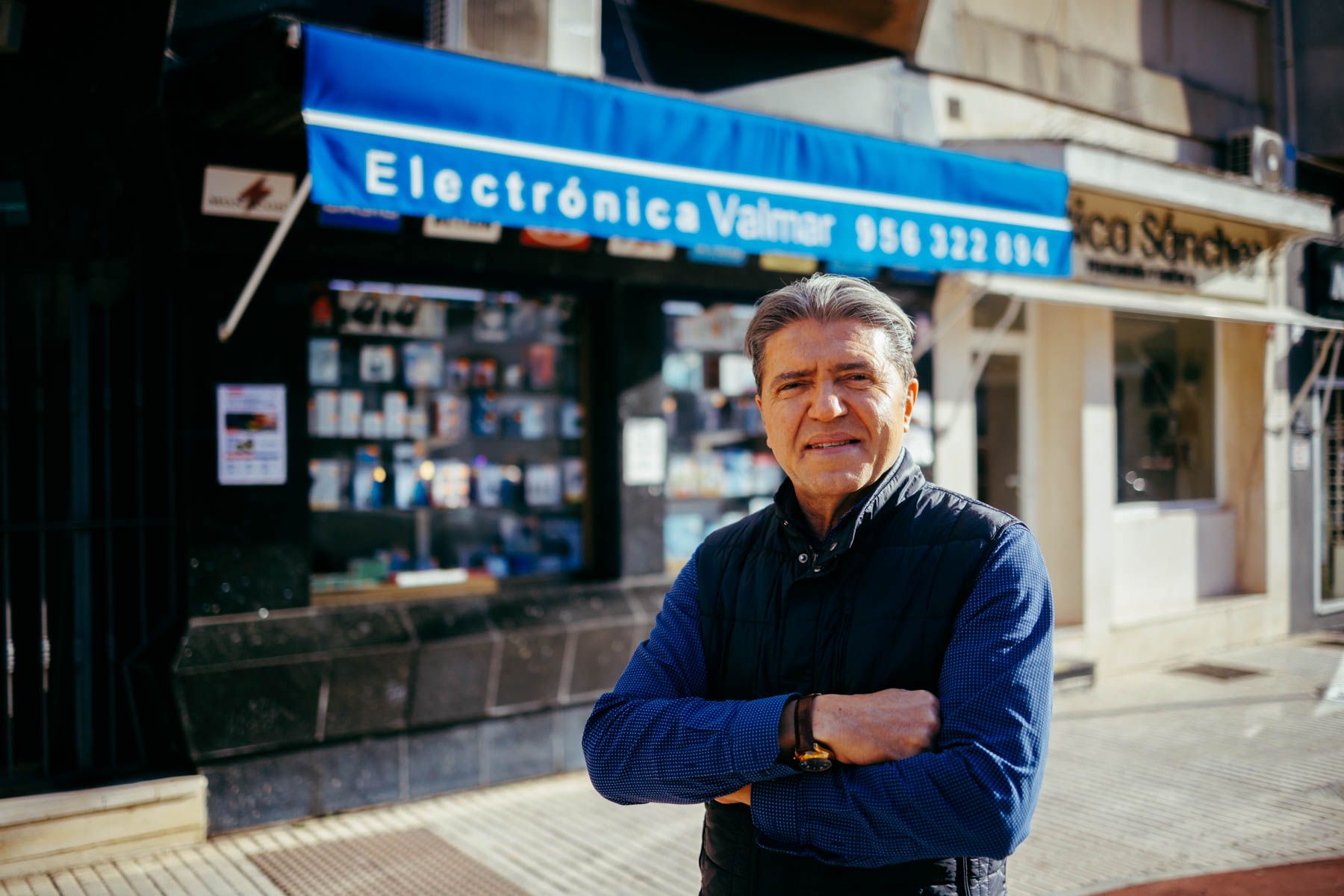 Pedro Ceballos, propietario de Valmar desde hace 30 años.