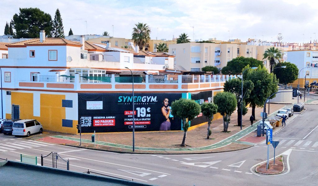 La imagen del nuevo gimnasio, publicada por @SANFERNANDISMO.