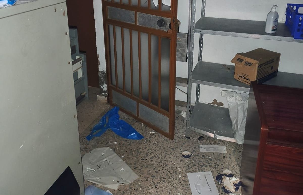 Intento de robo en San Benito.