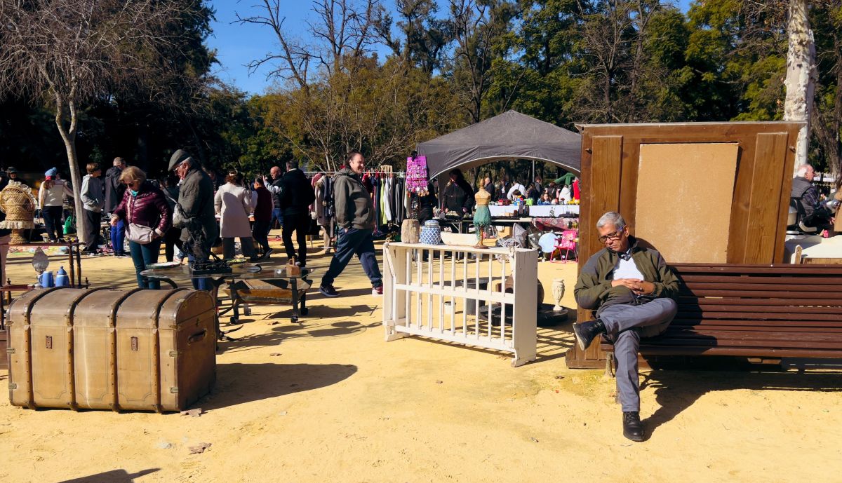 Rastro Jerez parque Gonzalez Hontoria