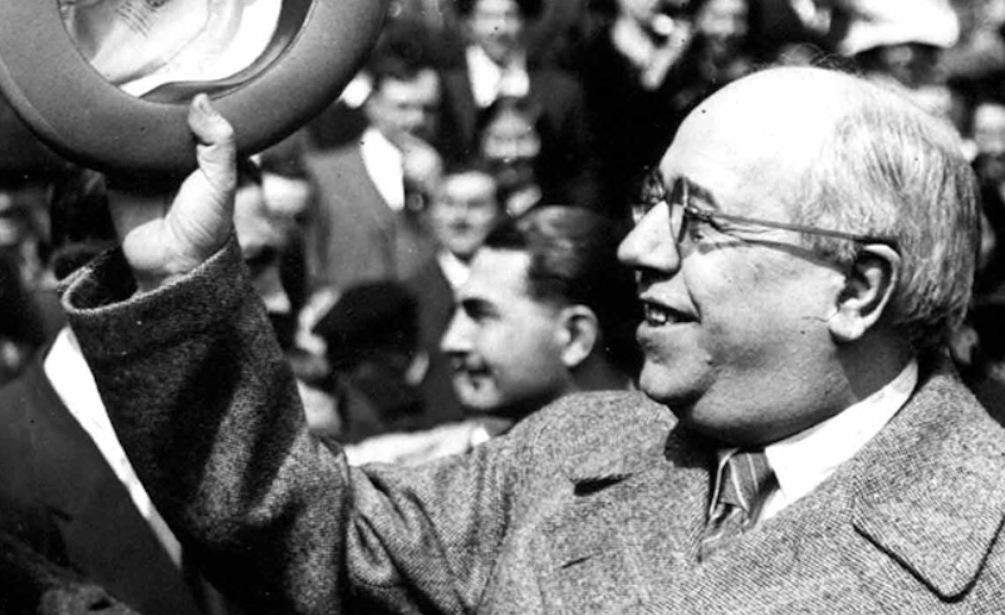 Manuel Azaña, en una foto del archivo de la Fundación Pablo Iglesias.