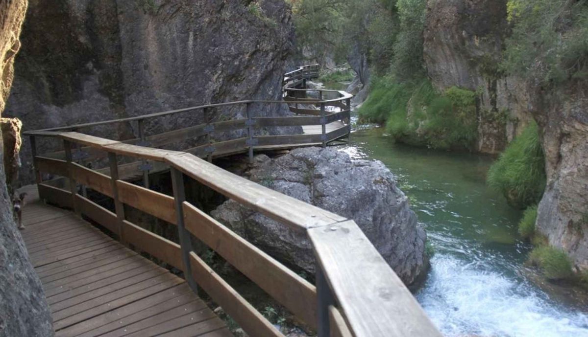 Sendero del río Borosa, en la provincia de Jaén.
