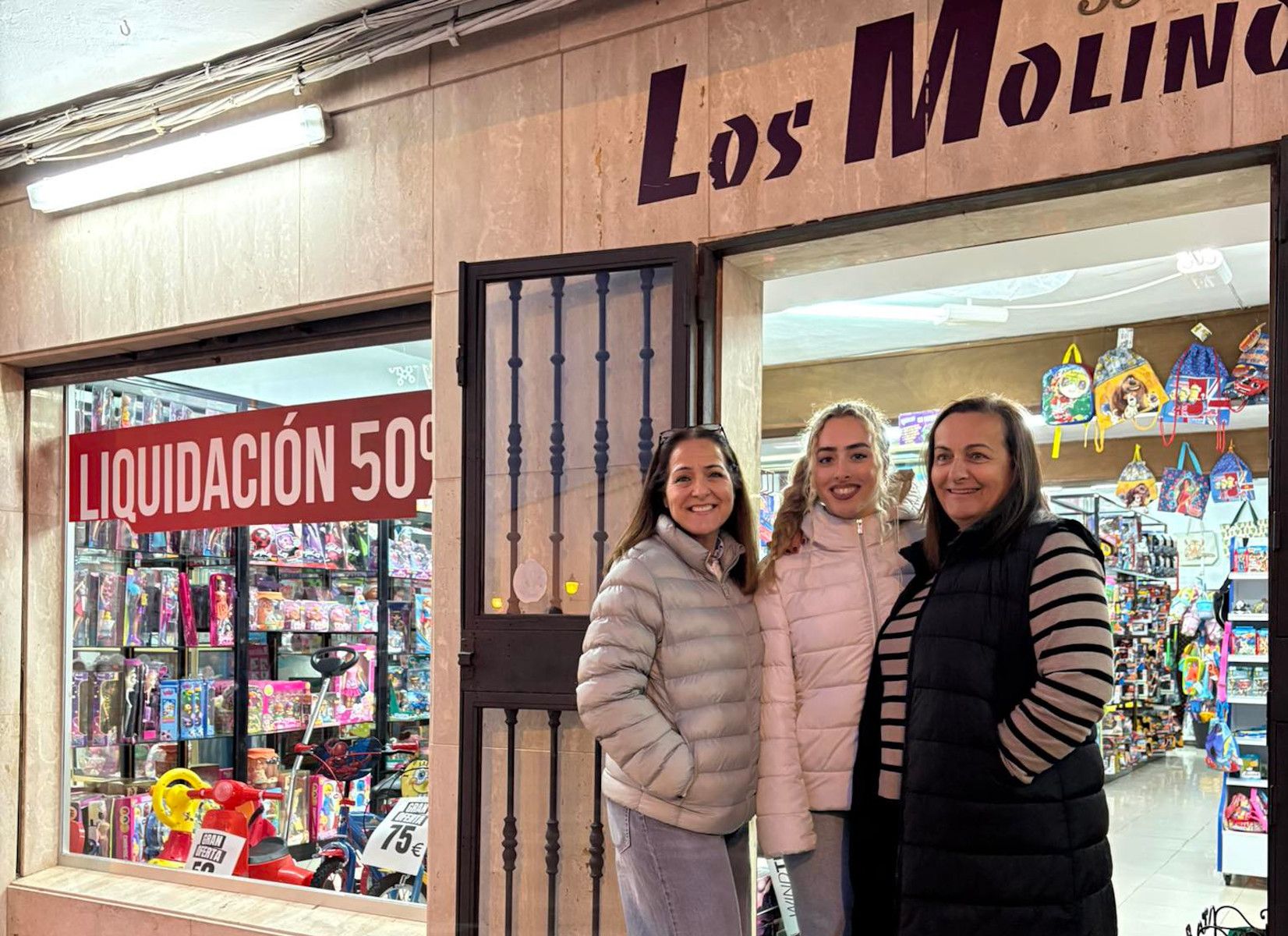 Juguetería Los Molinos, en Conil.