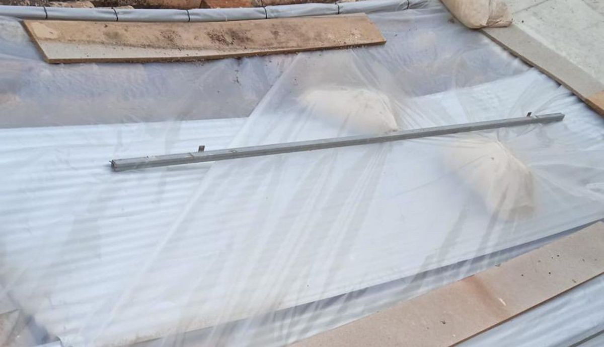 Estado de la capilla de Ánimas en Sanlúcar.